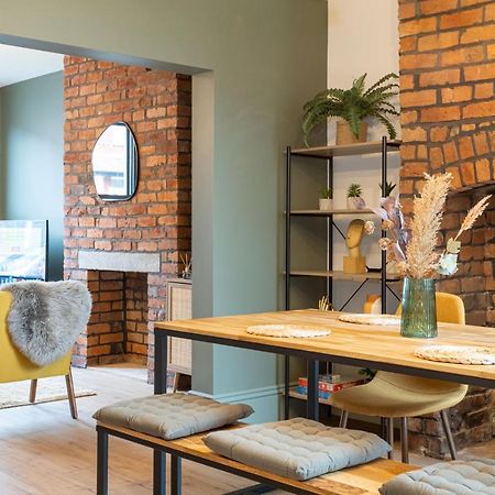 Stunning Scandi 3 Bed House In Manchester-Parking Villa Exterior foto