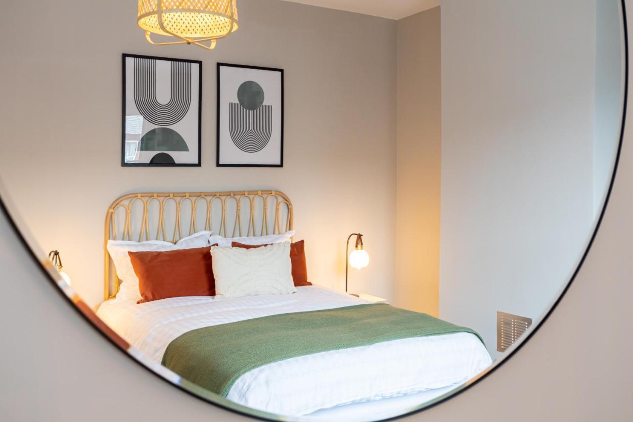 Stunning Scandi 3 Bed House In Manchester-Parking Villa Exterior foto