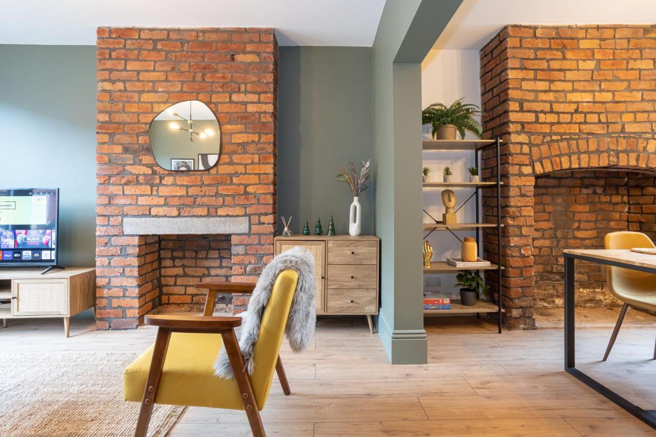 Stunning Scandi 3 Bed House In Manchester-Parking Villa Exterior foto